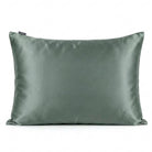 Taie d'oreiller 100% pure soie de mûrier - Gris Ardoise - Rectangulaire - EVERSILK.fr