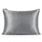 Taie d'oreiller 100% pure soie de mûrier - Gris Ultime - Rectangulaire - EVERSILK.fr