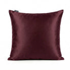 Taie d'oreiller 100% pure soie de mûrier - Burgundy - Euro - EVERSILK.fr