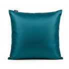 Taie d'oreiller 100% pure soie de mûrier - Bleu Sarcelle Cristallin - Euro - EVERSILK.fr