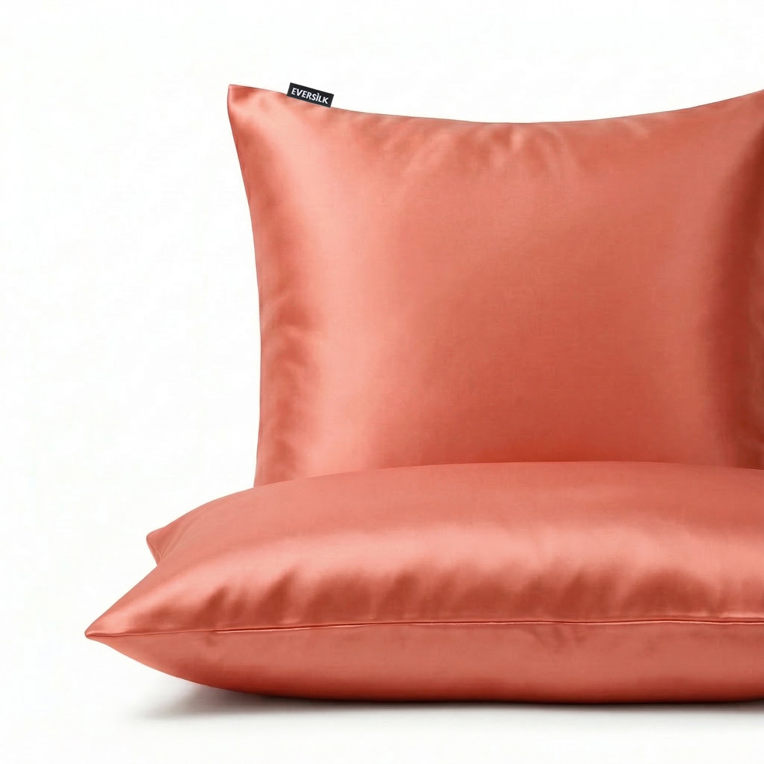 Taie d'oreiller 100% pure soie de mûrier - Kaki - Euro - EVERSILK.fr