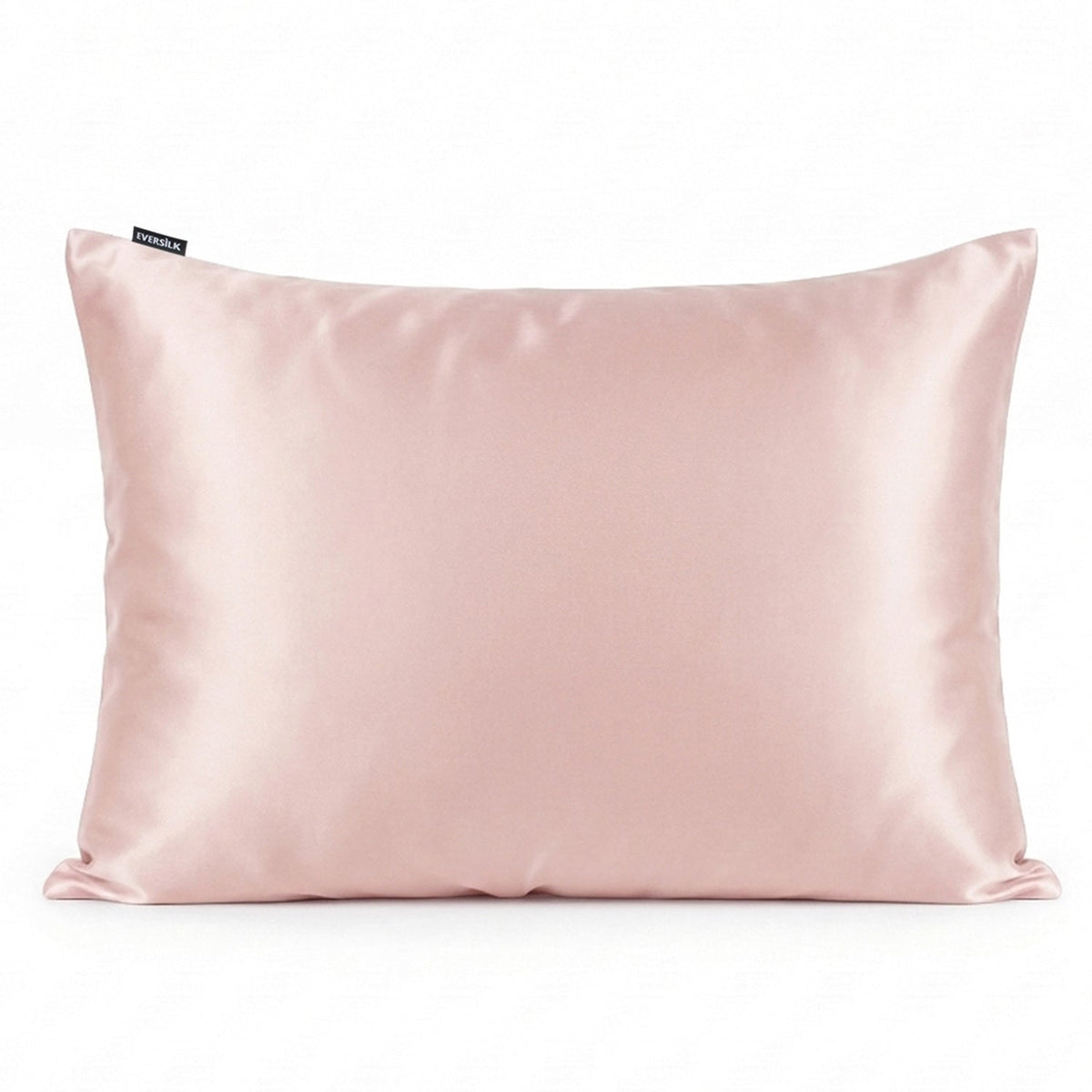 Taie d'oreiller 100% pure soie de mûrier - Rose - Rectangulaire - EVERSILK.fr
