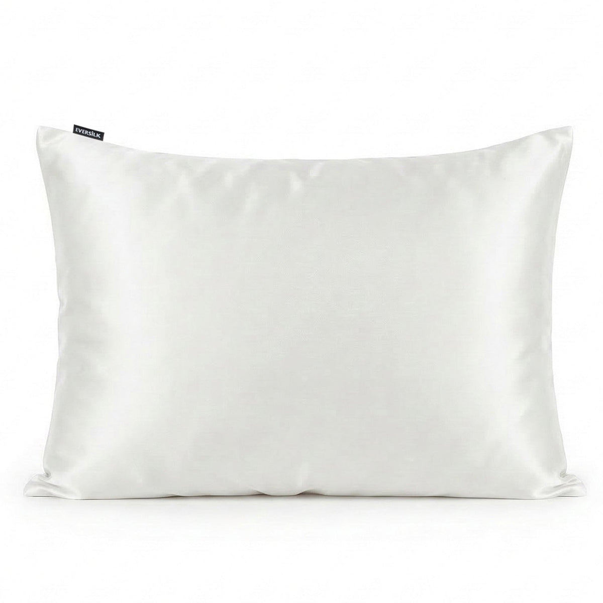 Taie d'oreiller 100% pure soie de mûrier - Blanc - Rectangulaire - EVERSILK.fr
