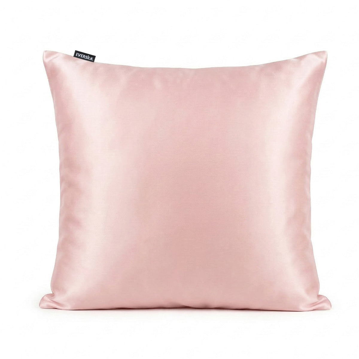 Taie d'oreiller 100% pure soie de mûrier - Rose - Euro - EVERSILK.fr
