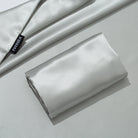 Taie d'oreiller 100% pure soie de mûrier - Gris Perle - Rectangulaire - EVERSILK.fr