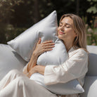 Taie d'oreiller 100% pure soie de mûrier - Gris Perle - Rectangulaire - EVERSILK.fr