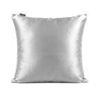Taie d'oreiller 100% pure soie de mûrier - Gris Perle - Euro - EVERSILK.fr