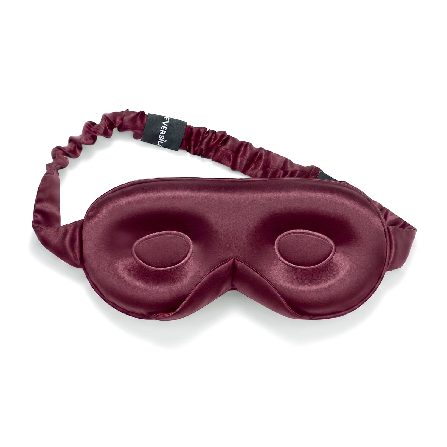 Masque de nuit en soie EVERSILK – Bordeaux