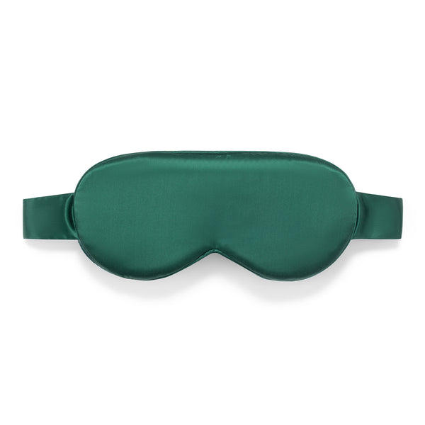 Masque de nuit en soie EVERSILK – Vert Foncé - EVERSILK.fr