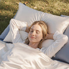 Taie d'oreiller 100% pure soie de mûrier - Blanc - Rectangulaire - EVERSILK.fr