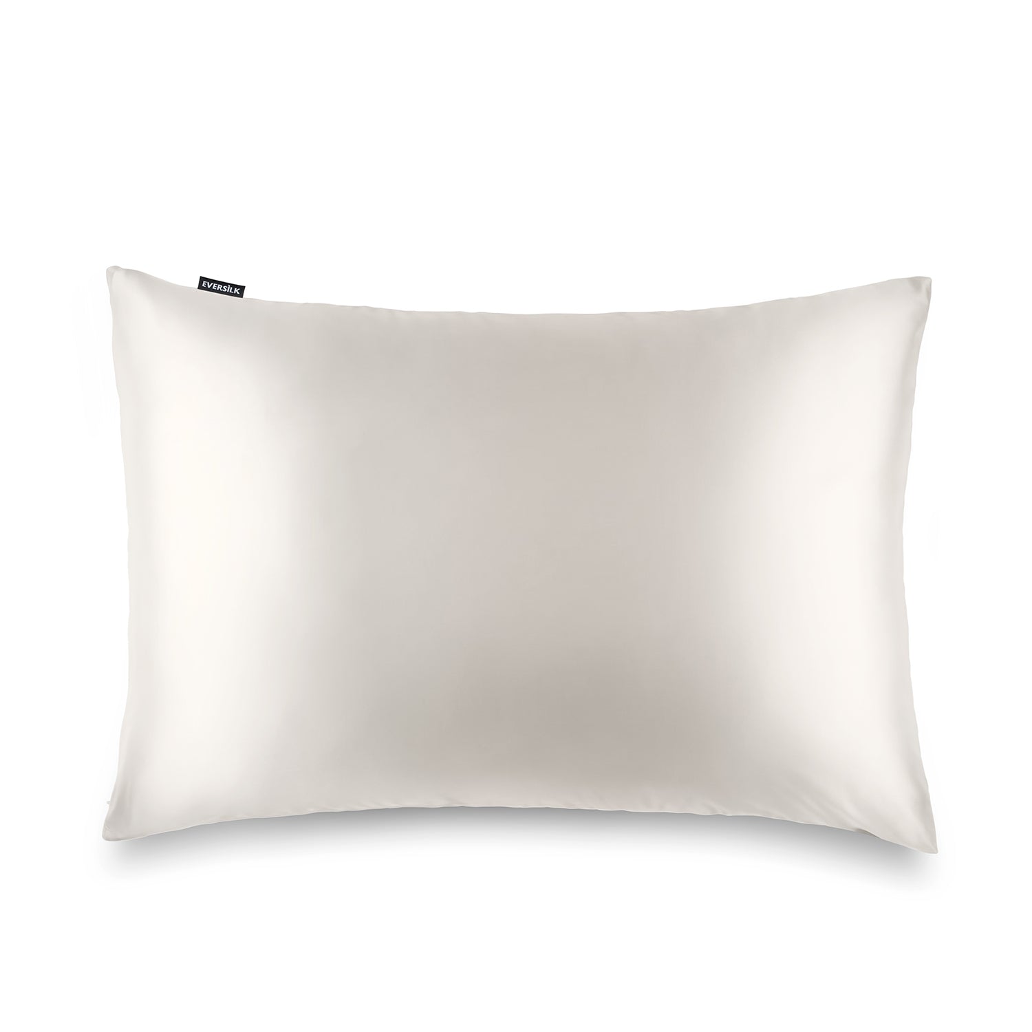 Taie d'oreiller 100% pure soie de mûrier - Blanc - Rectangulaire - EVERSILK.fr