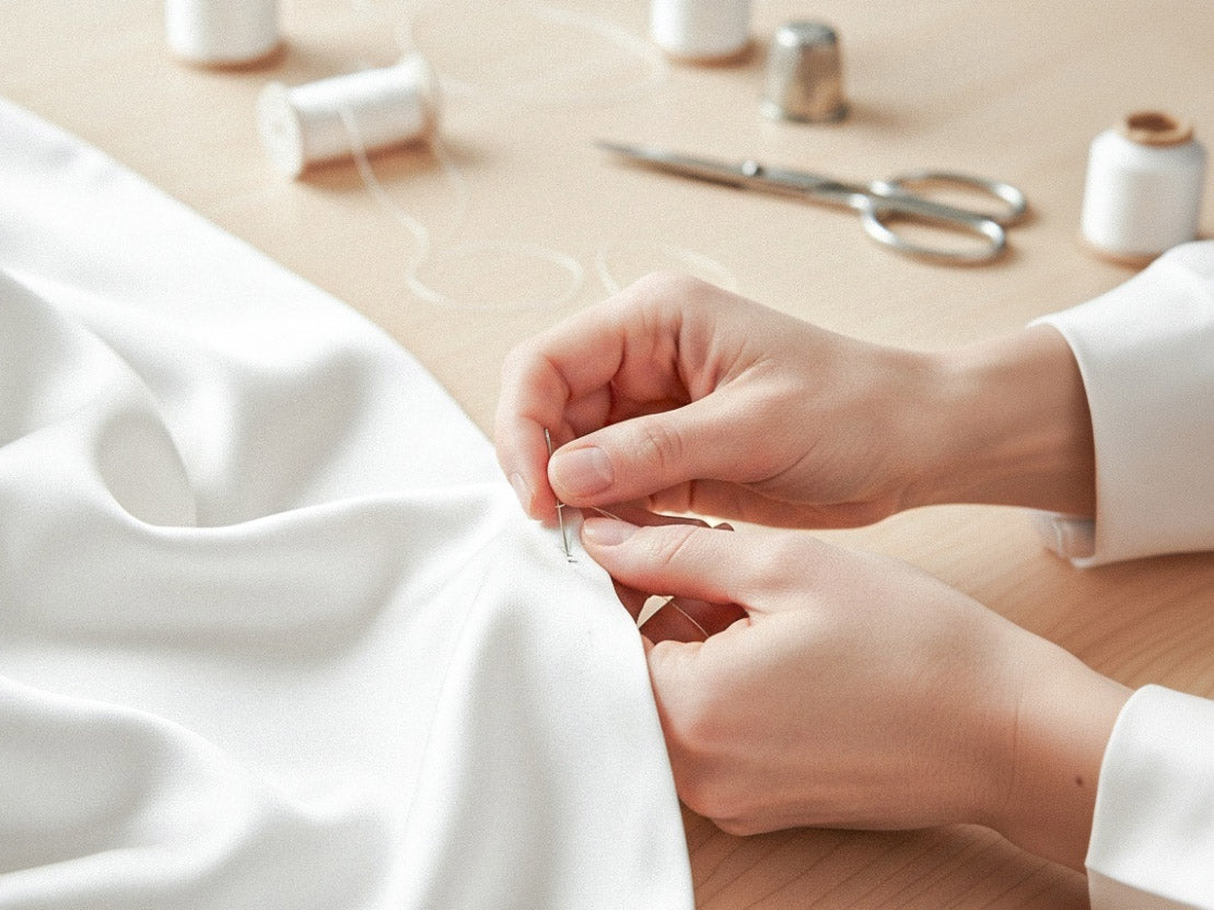 FINITION & COUTURE À LA MAIN