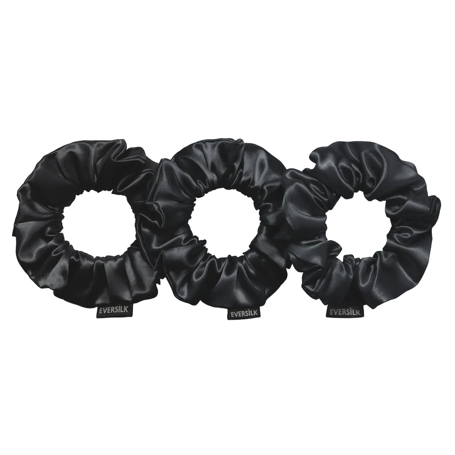 Trio de chouchous - Noir - EVERSILK.fr
