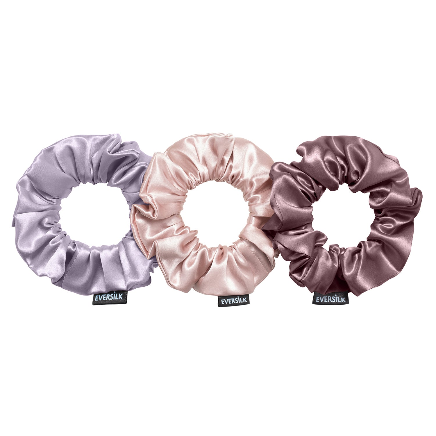 Trio de chouchous – Lotus, Lavande & Prune - EVERSILK.fr